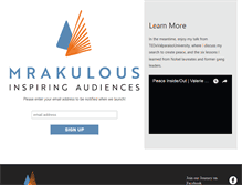 Tablet Screenshot of mrakulous.com